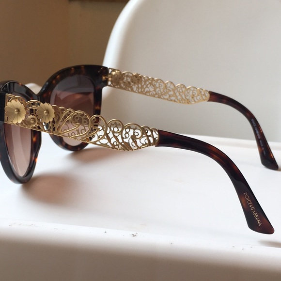 Dolce & Gabbana Women's Tortoise Sunglasses - Picture 5 of 7